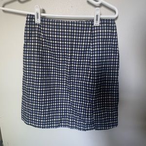 Plaid Skirt